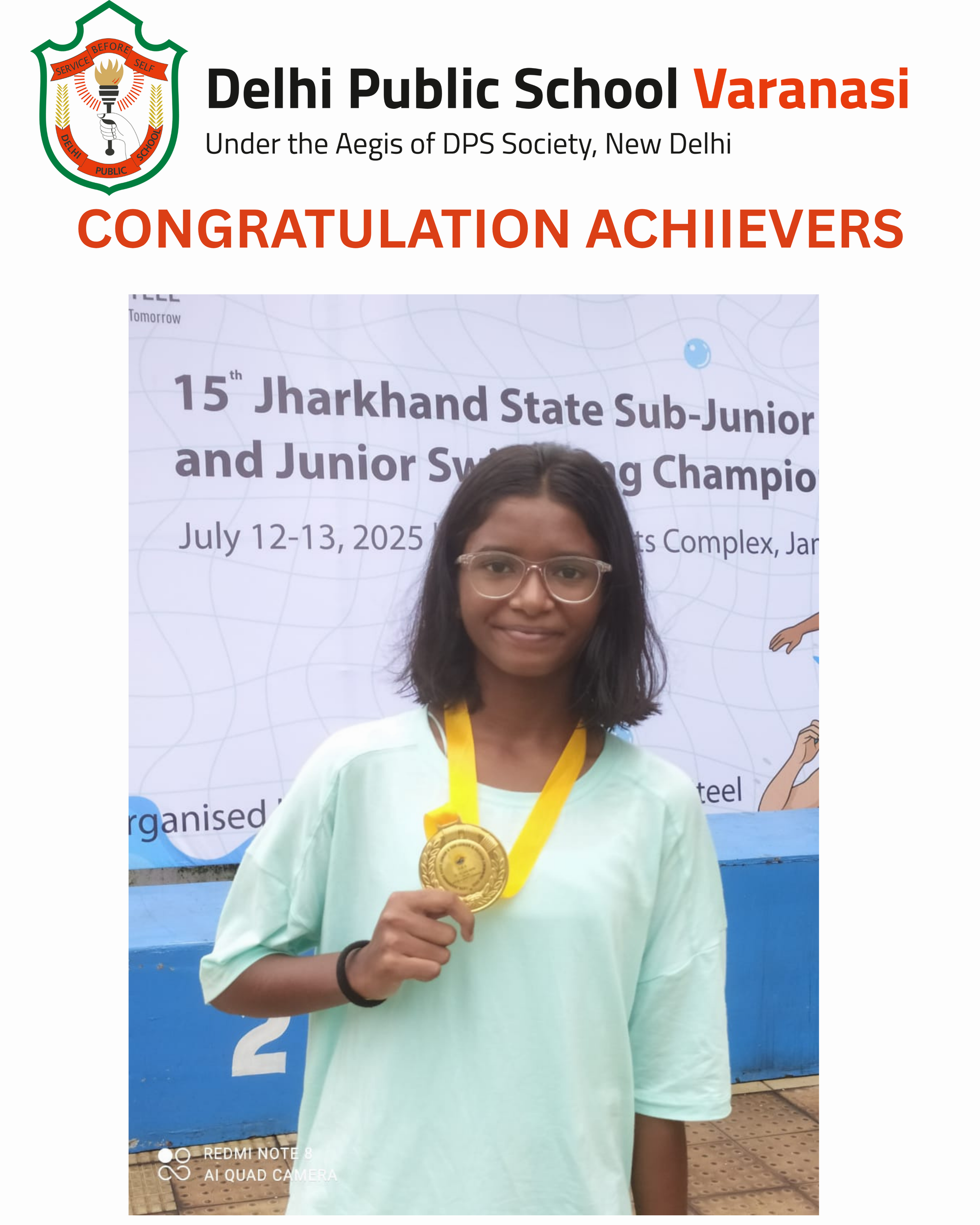 15th Jharkhand State Swimming Championship 2025